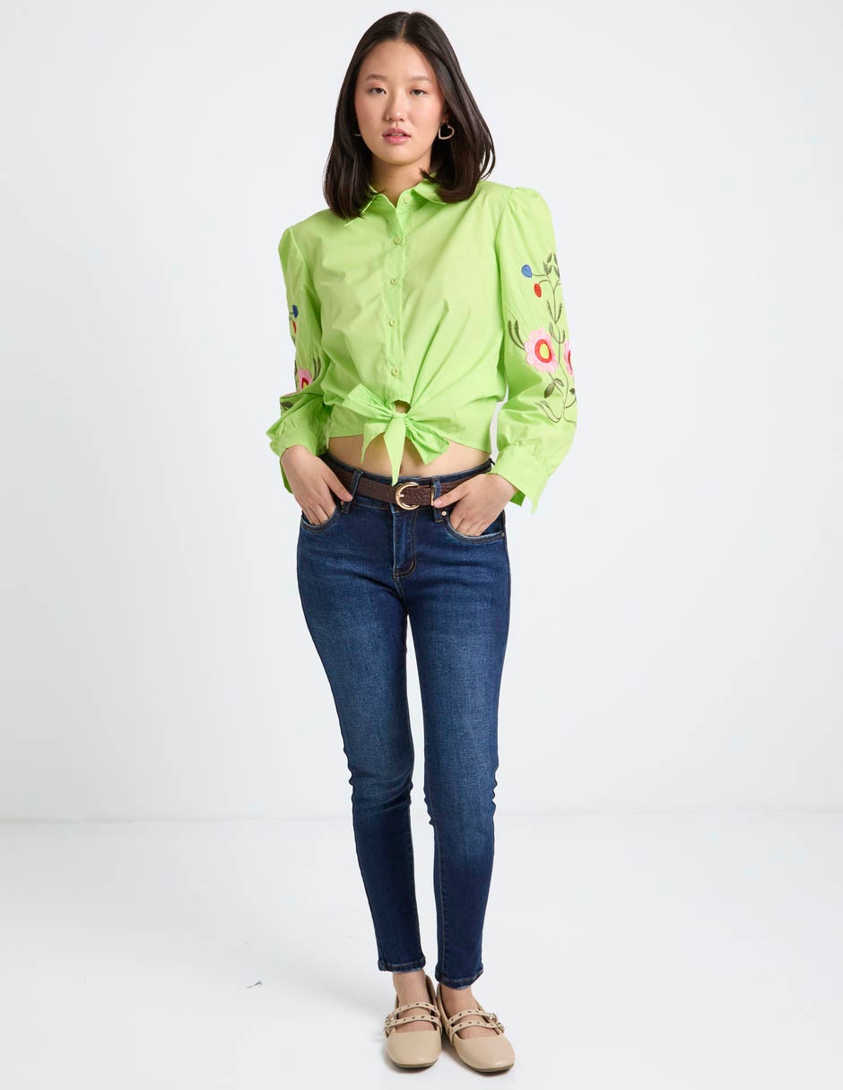 Jeans skinny bhi-2510-1620n para mujer