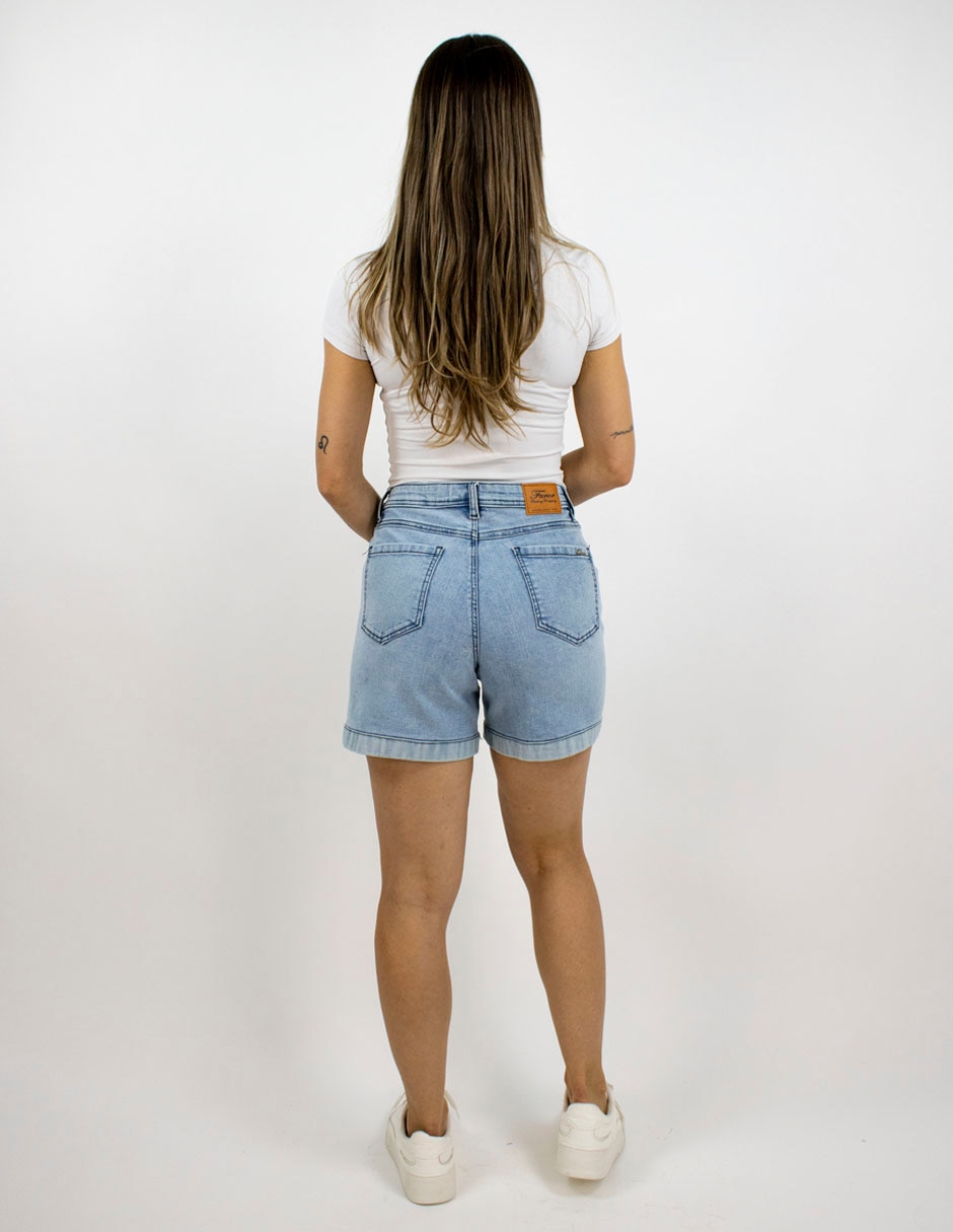 Short de mezclilla para mujer