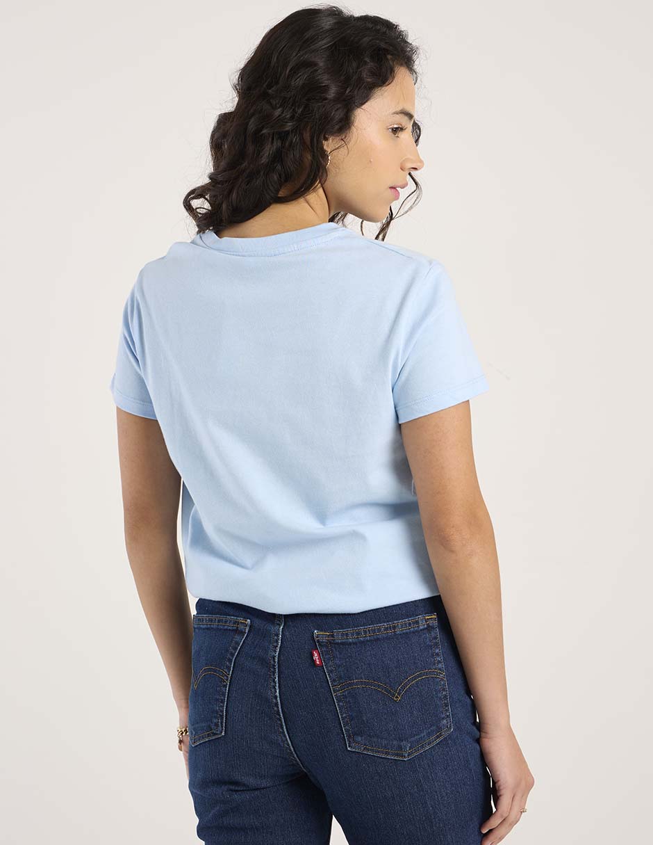 Playera manga corta cuello redondo mujer 3