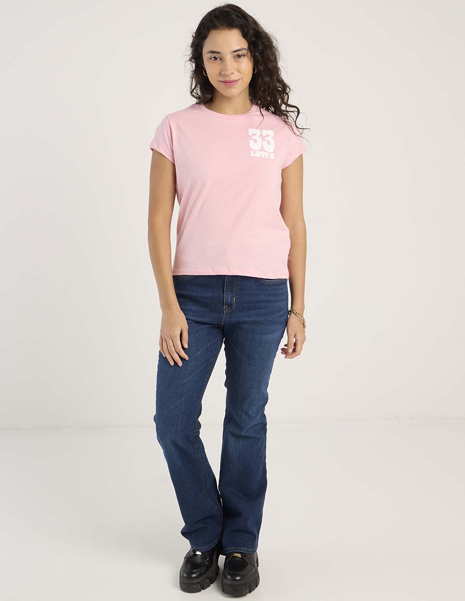 Playera manga corta Levi´s cuello redondo para mujer