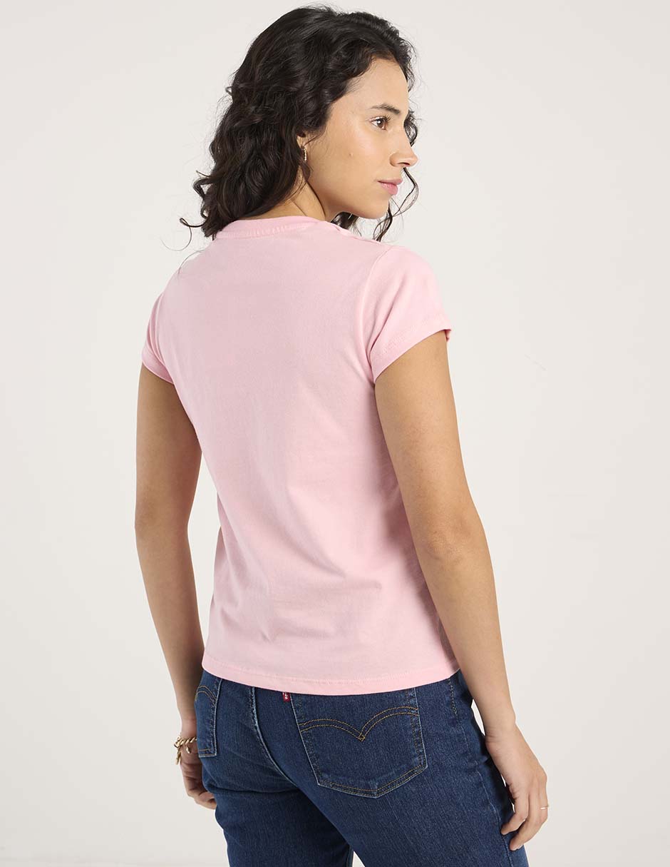 Playera manga corta Levi´s cuello redondo para mujer
