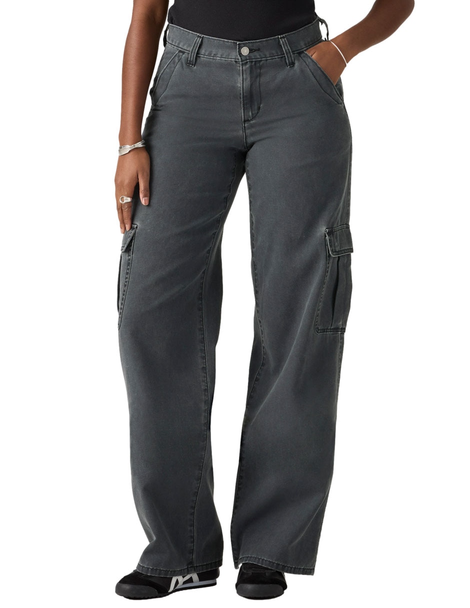 Jeans cargo relajado cintura Levi´s para mujer