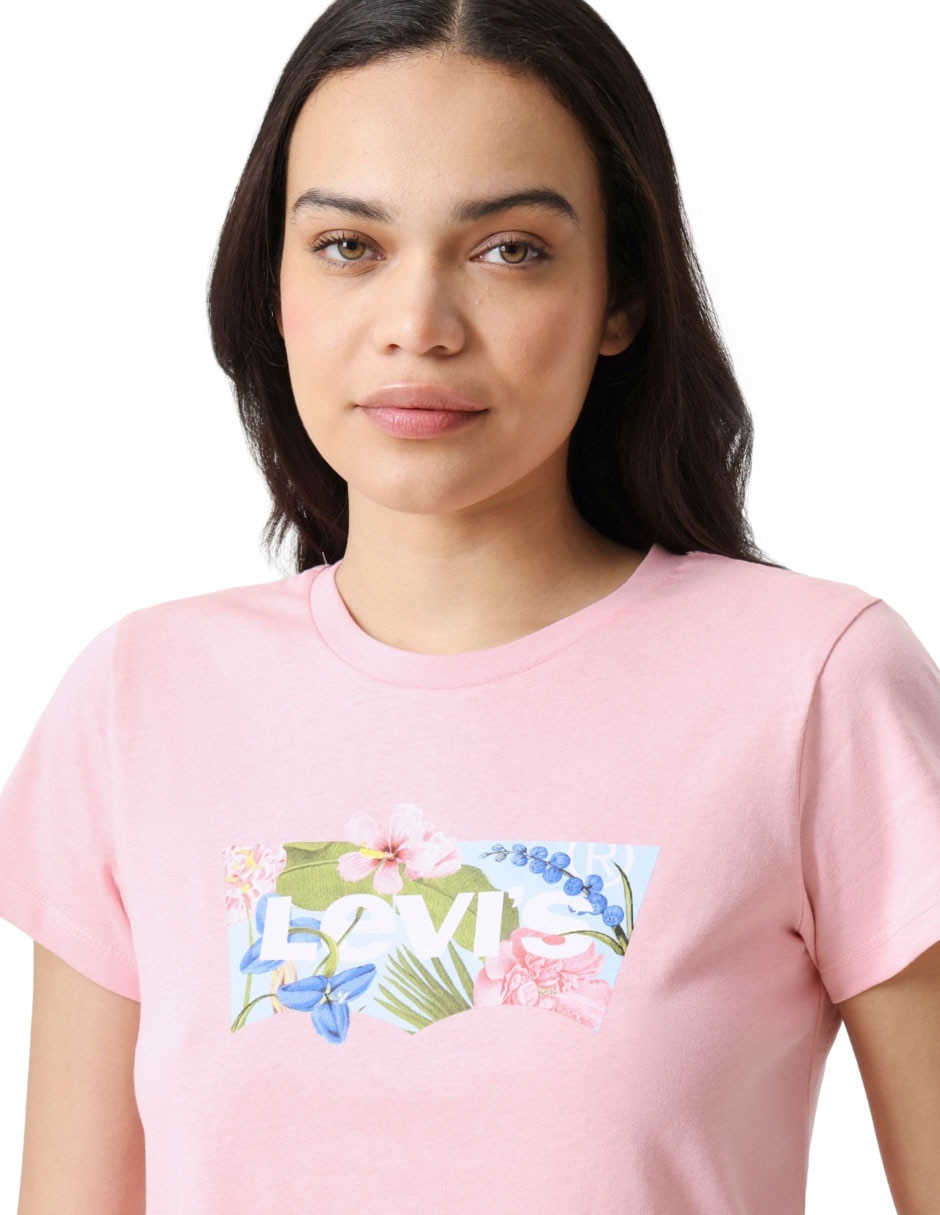 Playera manga corta Levi´S cuello redondo para mujer