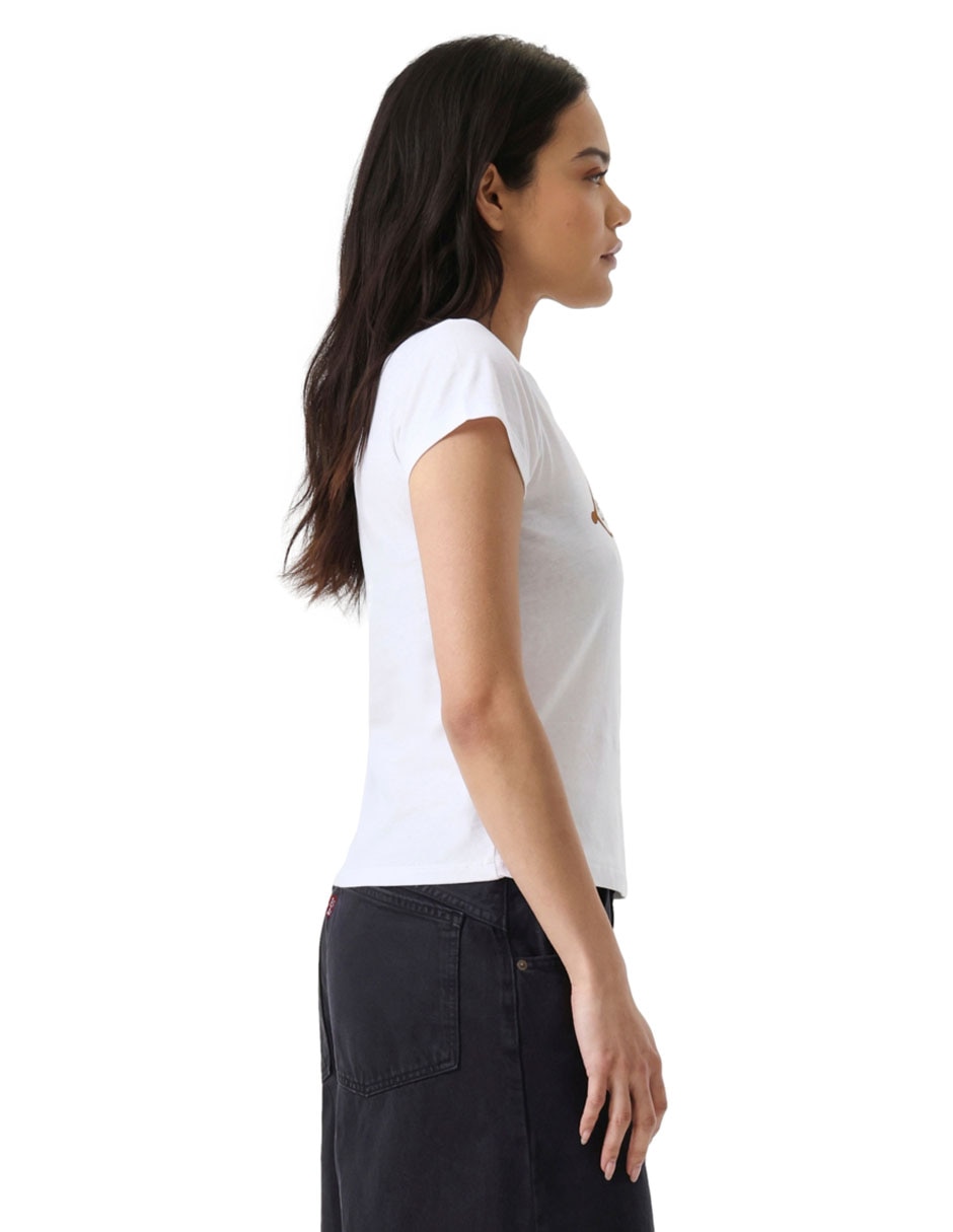 Playera manga corta Levi´S cuello redondo para mujer