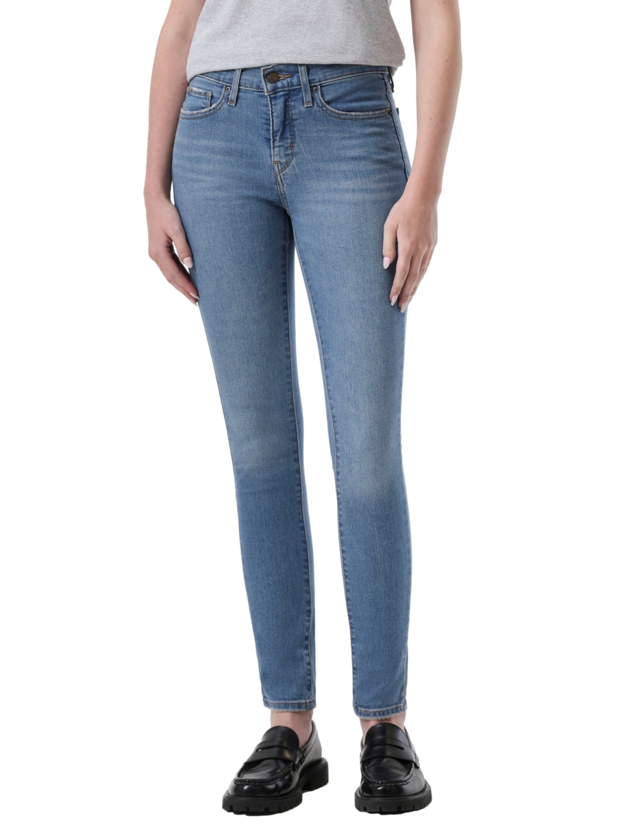 Jeans skinny Levi's a la cintura para mujer