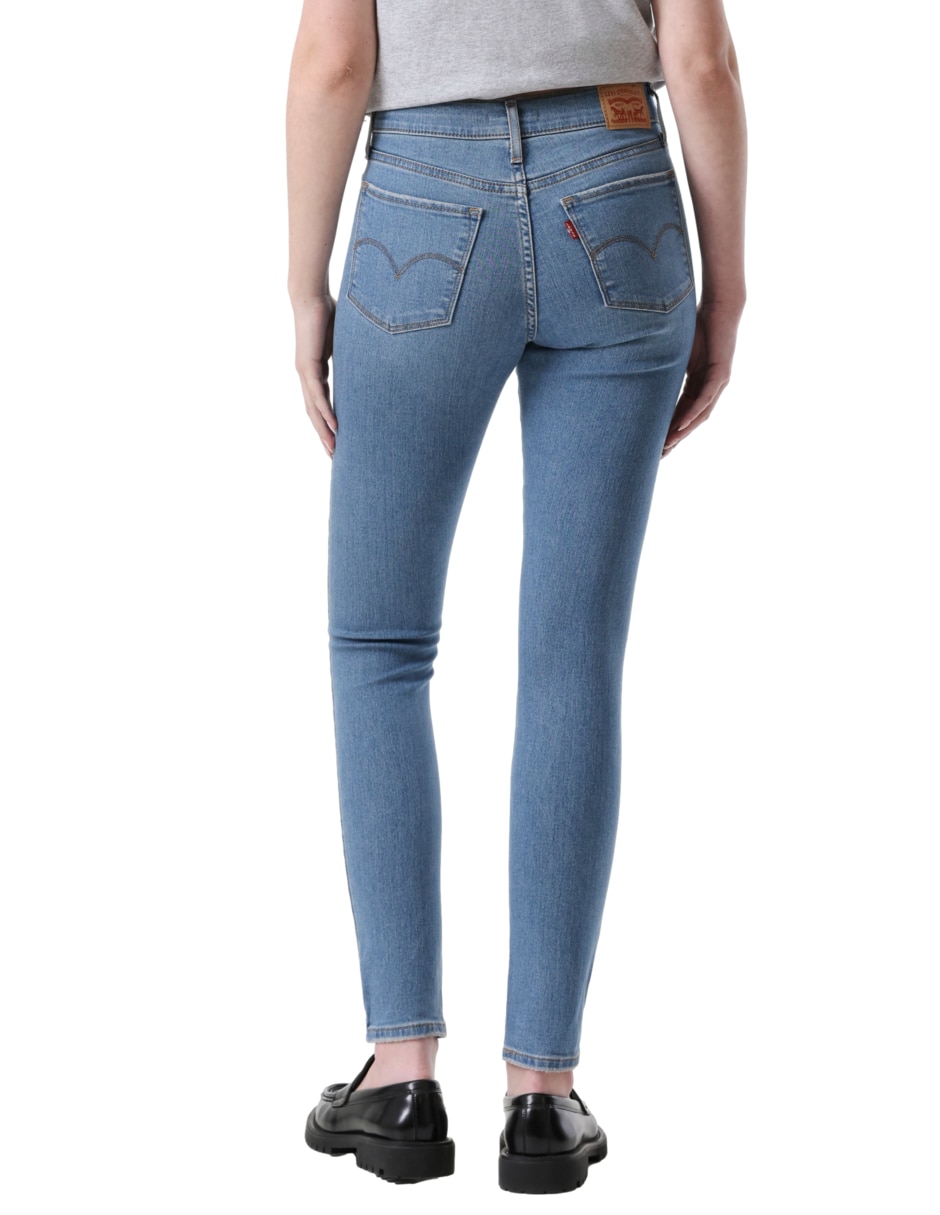 Jeans skinny Levi's a la cintura para mujer