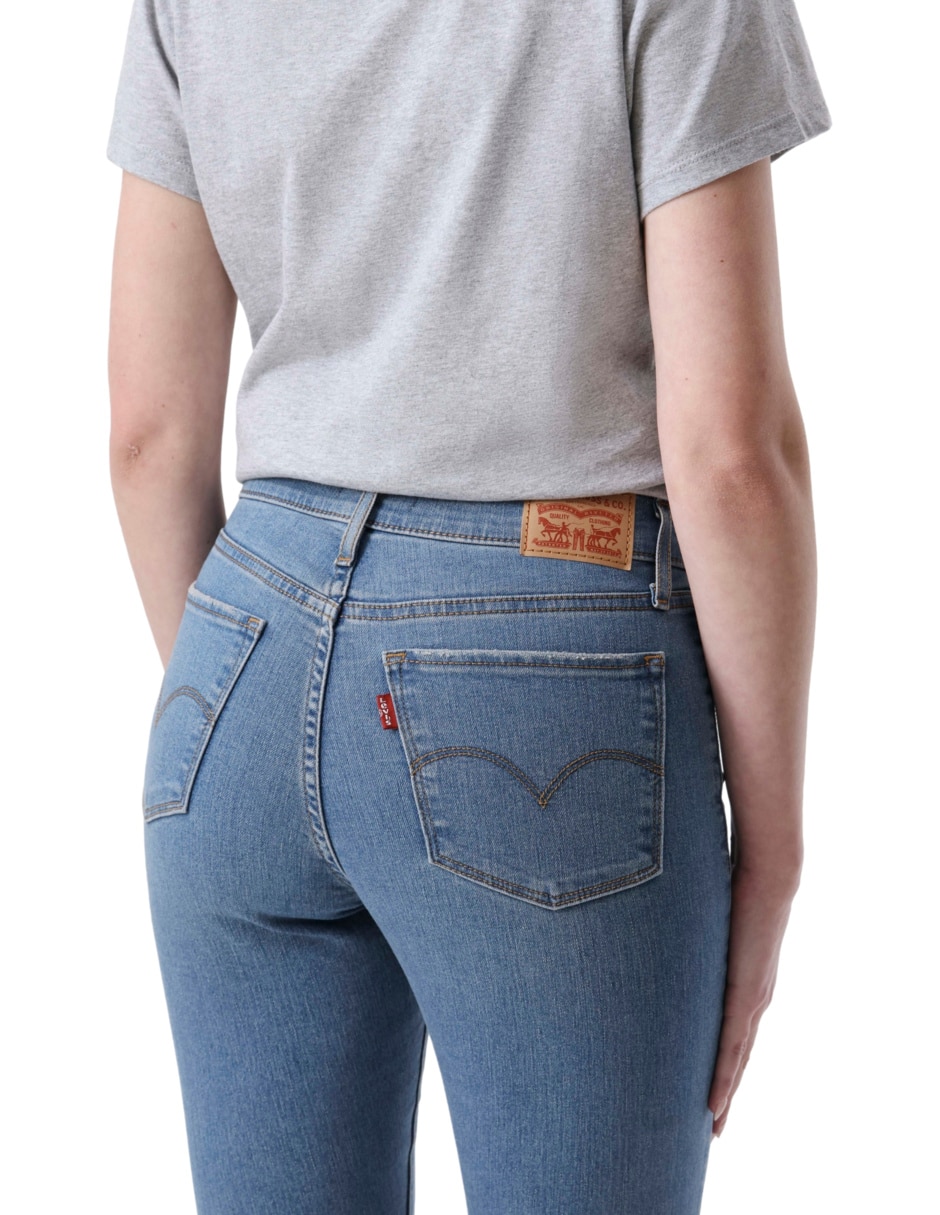 Jeans skinny Levi's a la cintura para mujer
