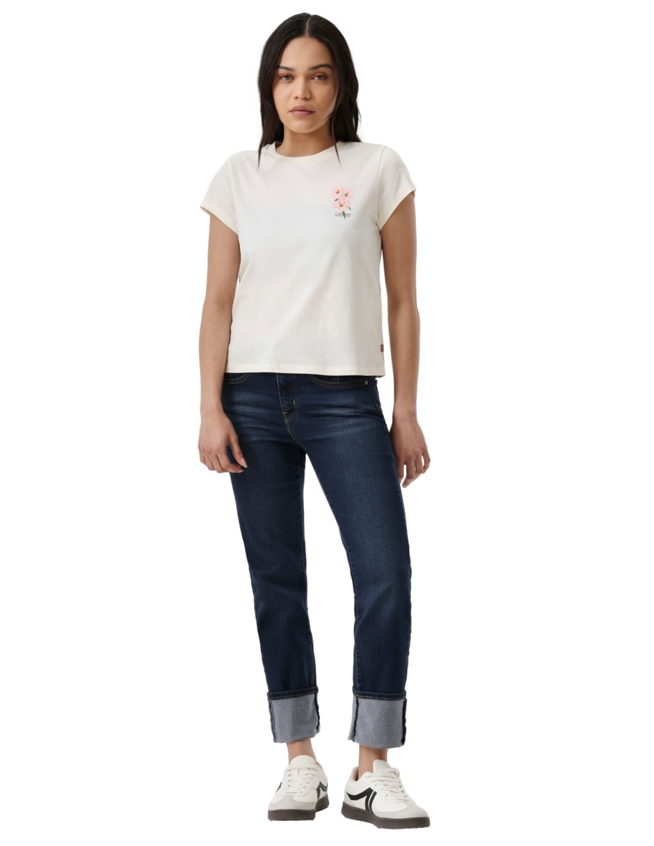 Playera manga corta Levi´s cuello redondo para mujer