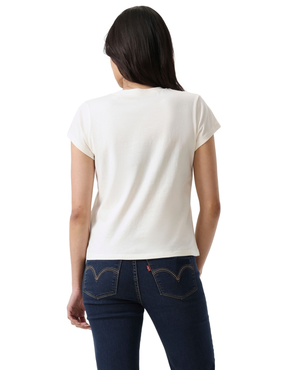 Playera manga corta Levi´s cuello redondo para mujer
