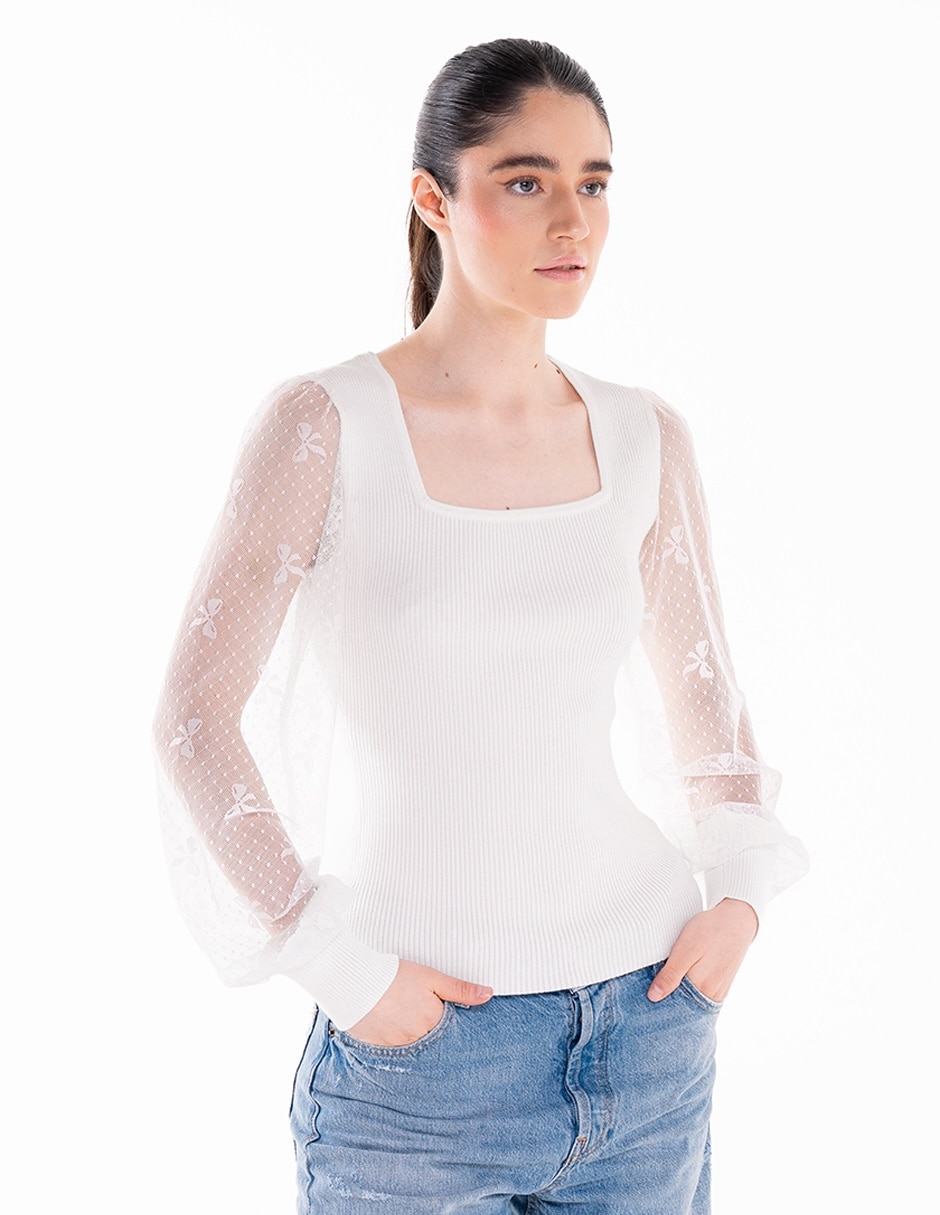 Blusa manga larga para mujer Blusa manga larga para mujer