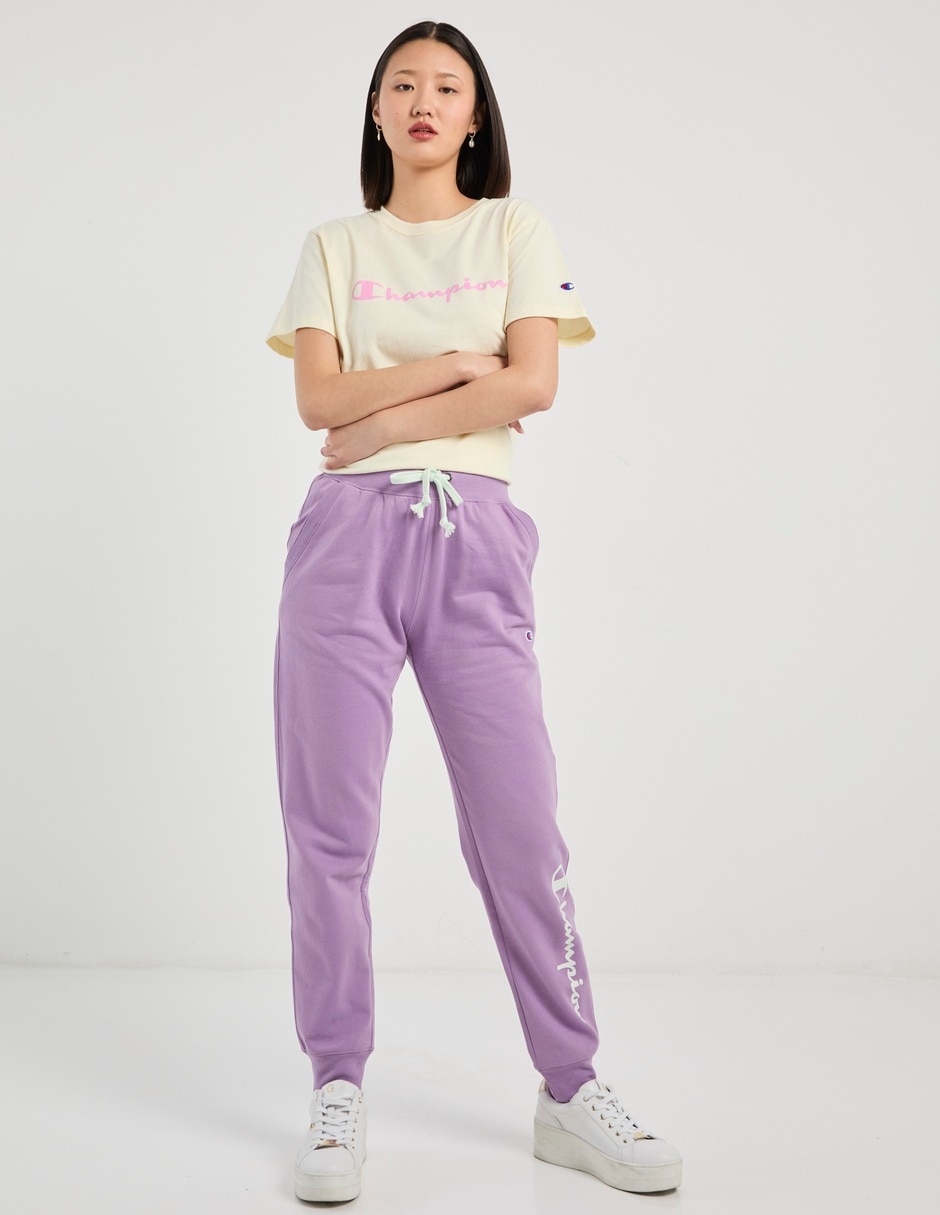 Playera manga corta Champion cuello redondo para mujer