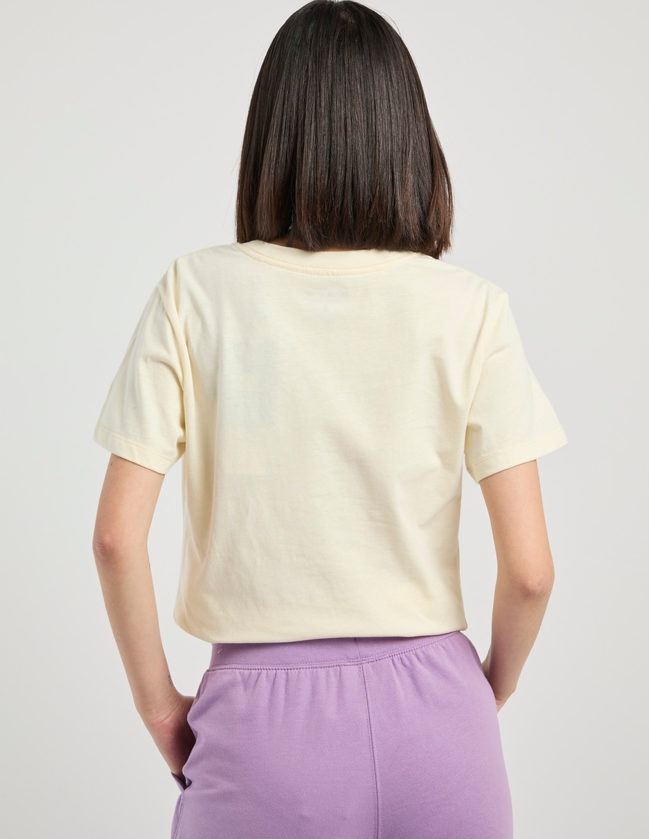 Playera manga corta Champion cuello redondo para mujer