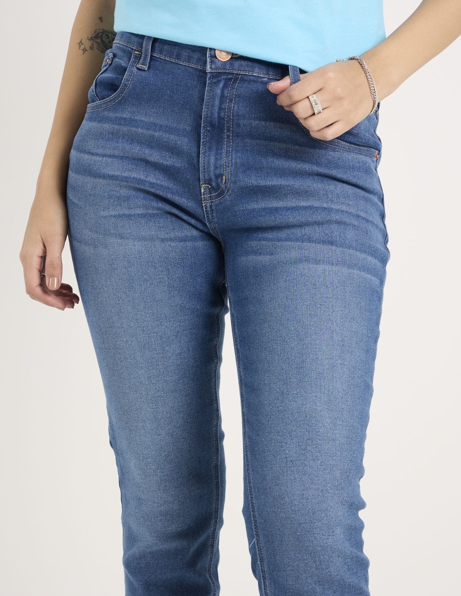 Jeans slim Oggi para mujer