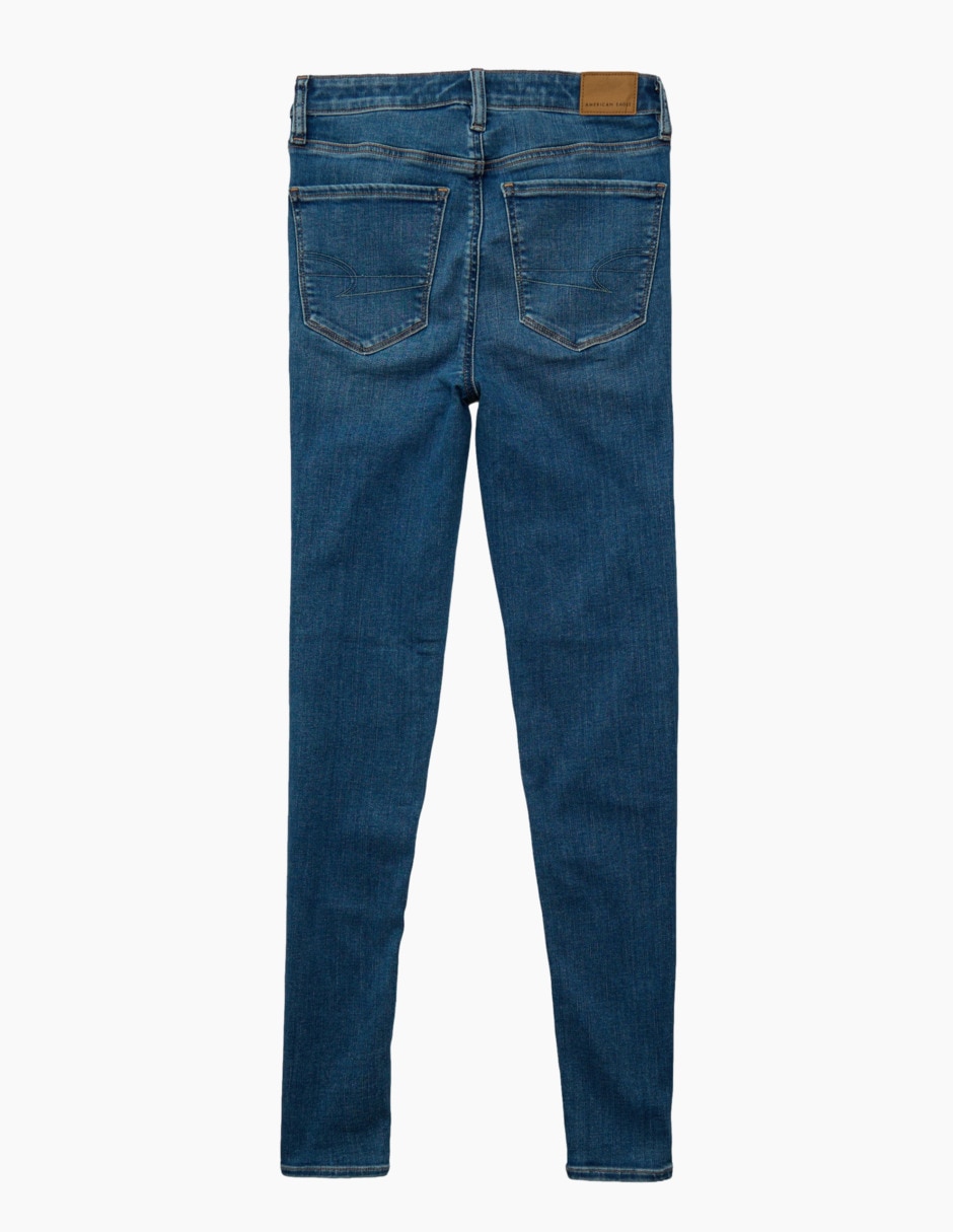 Jeans skinny cintura media American Eagle para mujer