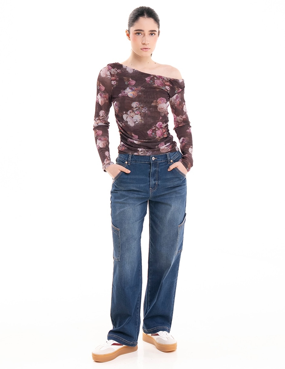 Jeans straight para mujer Jeans straight para mujer
