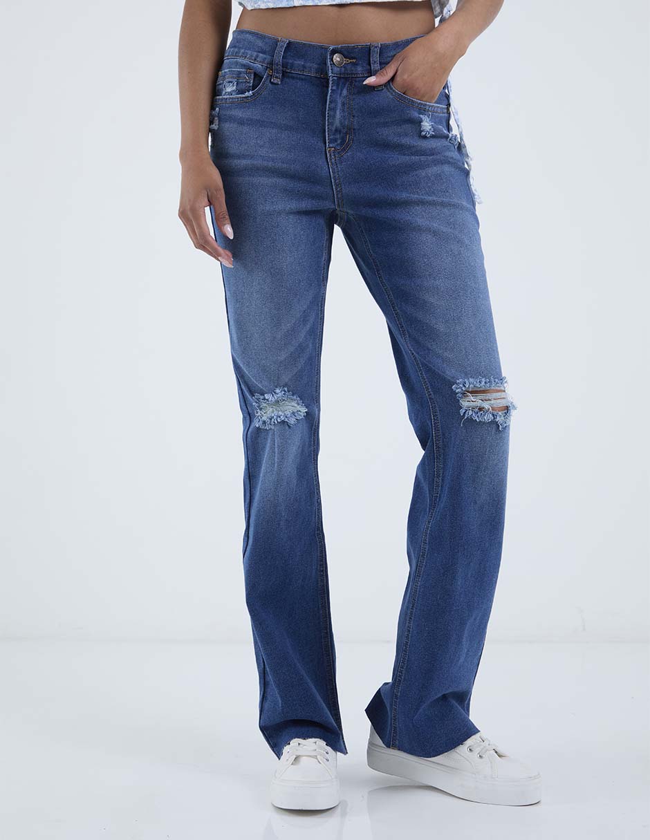 Jeans slim para mujer
