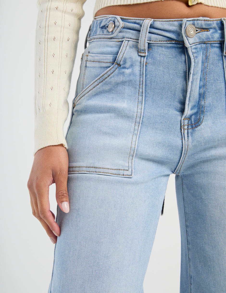 Jeans carpenter wide leg Nyd para mujer