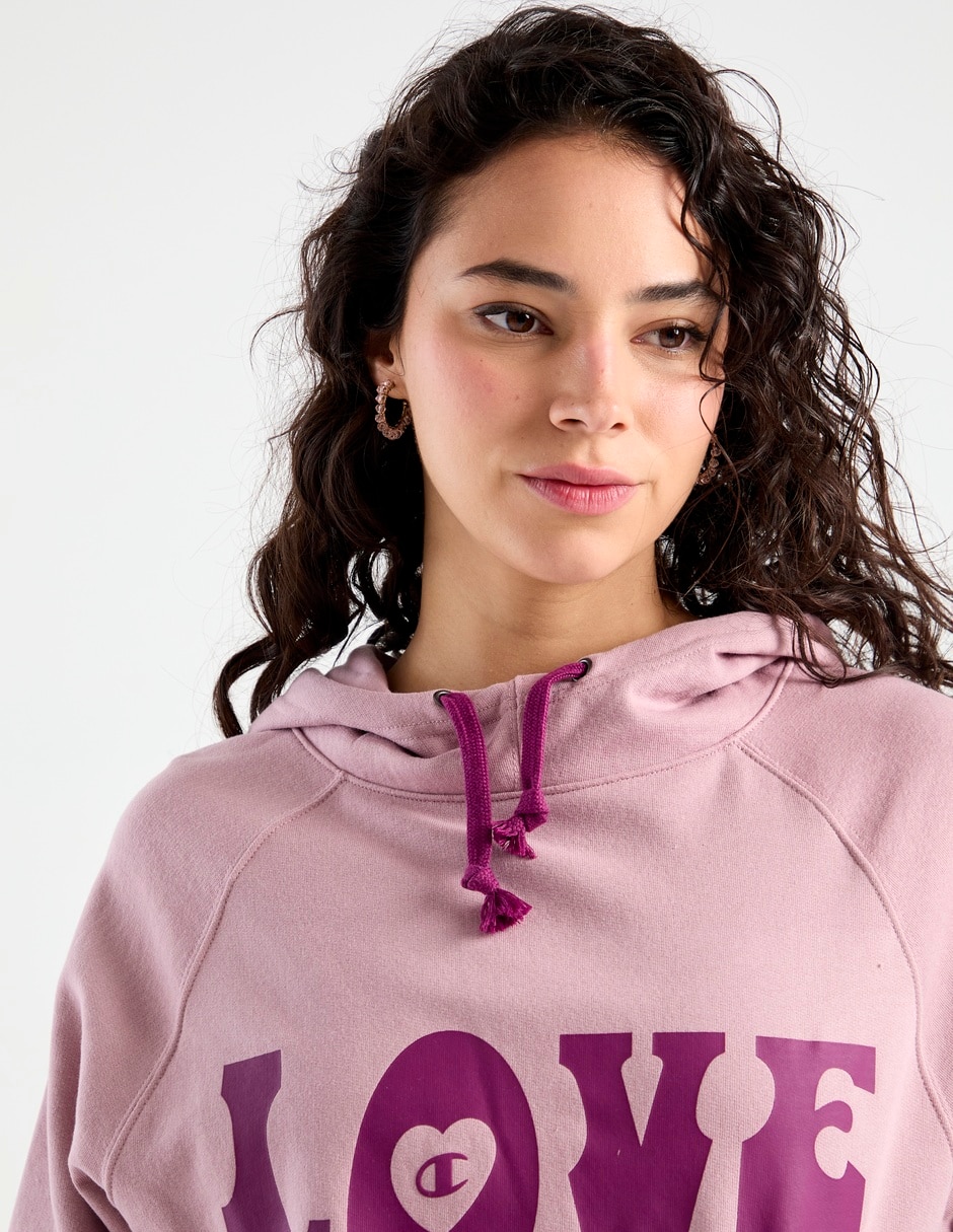 Sudadera con capucha y bolsa Champion para mujer