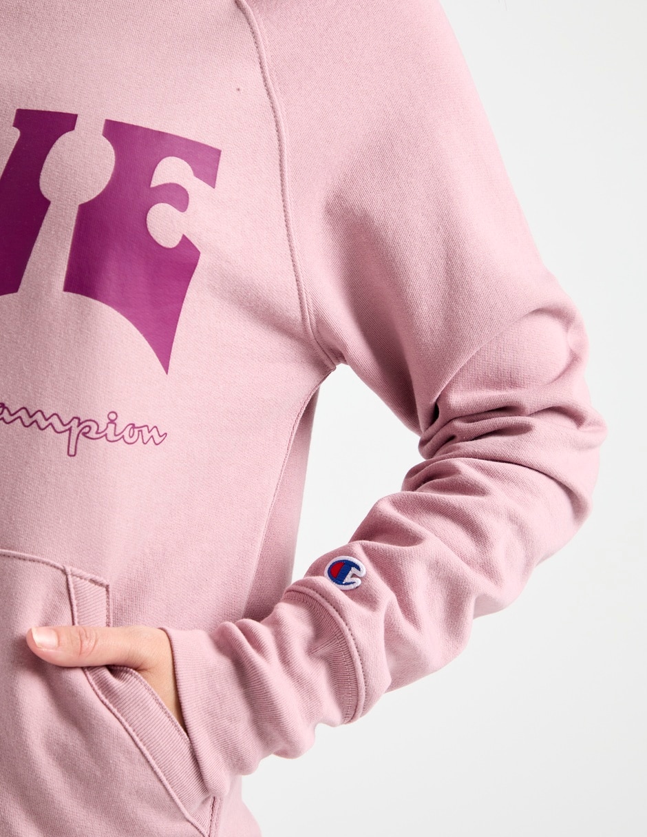Sudadera con capucha y bolsa Champion para mujer