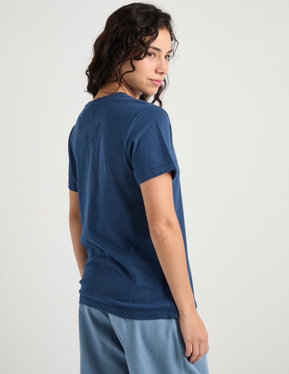 Playera manga corta Oggi cuello redondo para mujer