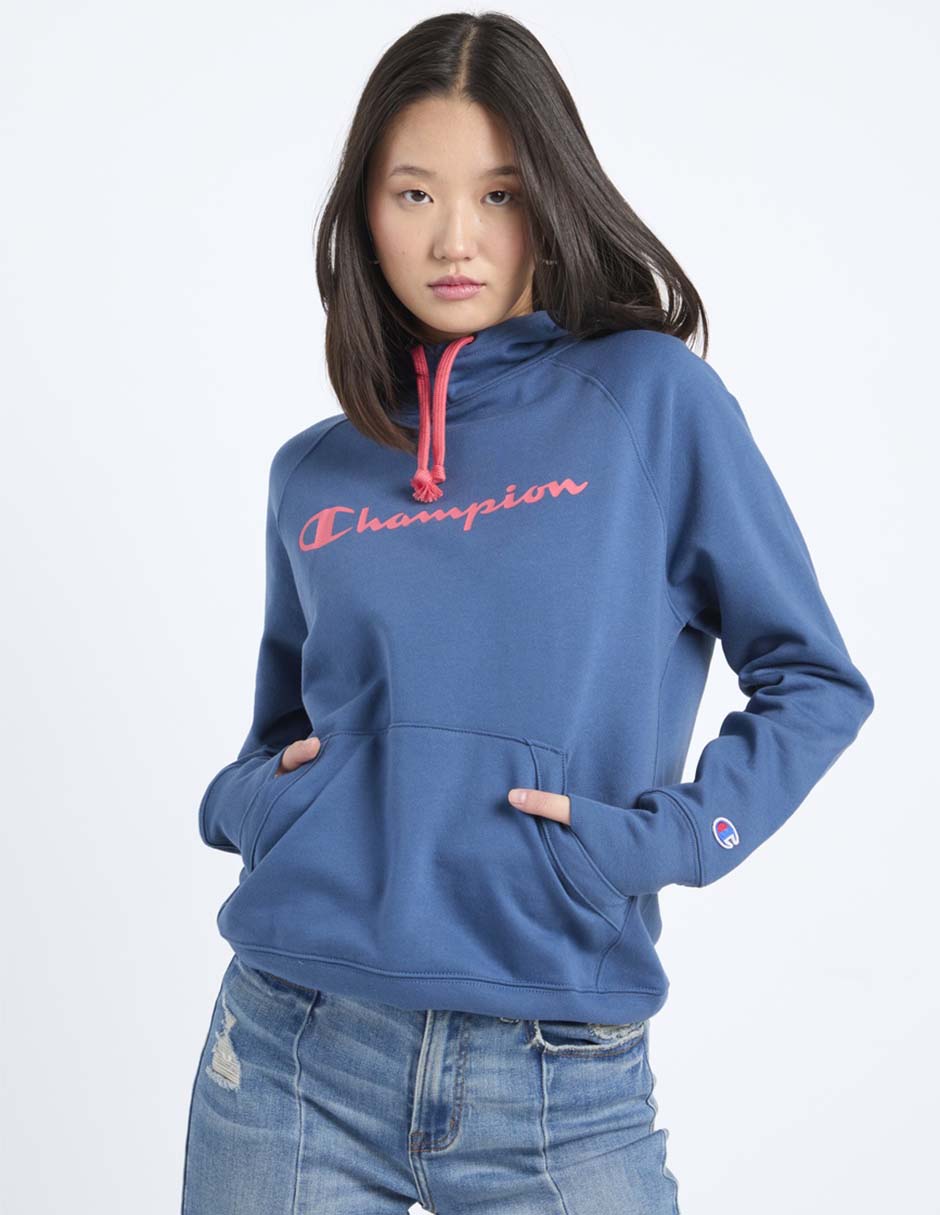 Sudadera con capucha y bolsa Champion para mujer