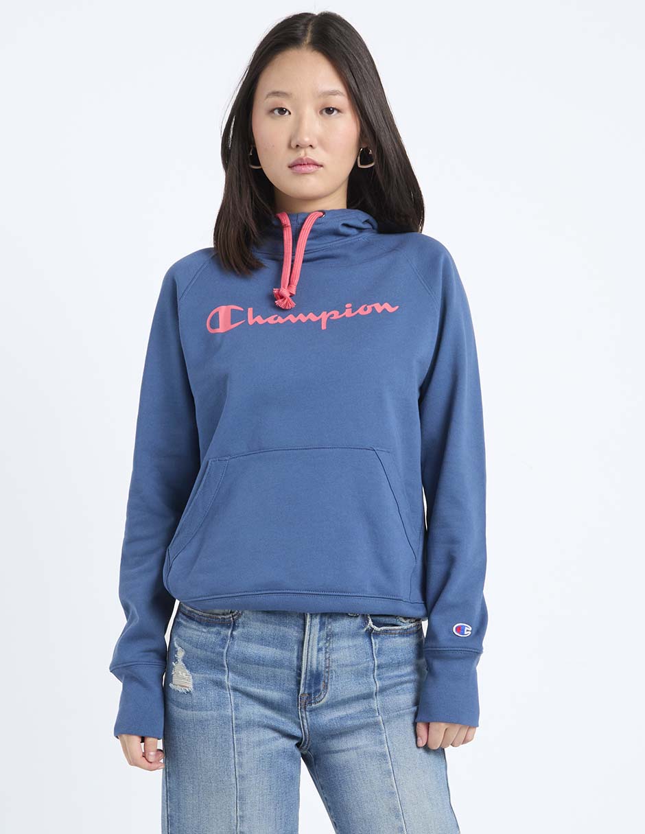 Sudadera con capucha y bolsa Champion para mujer