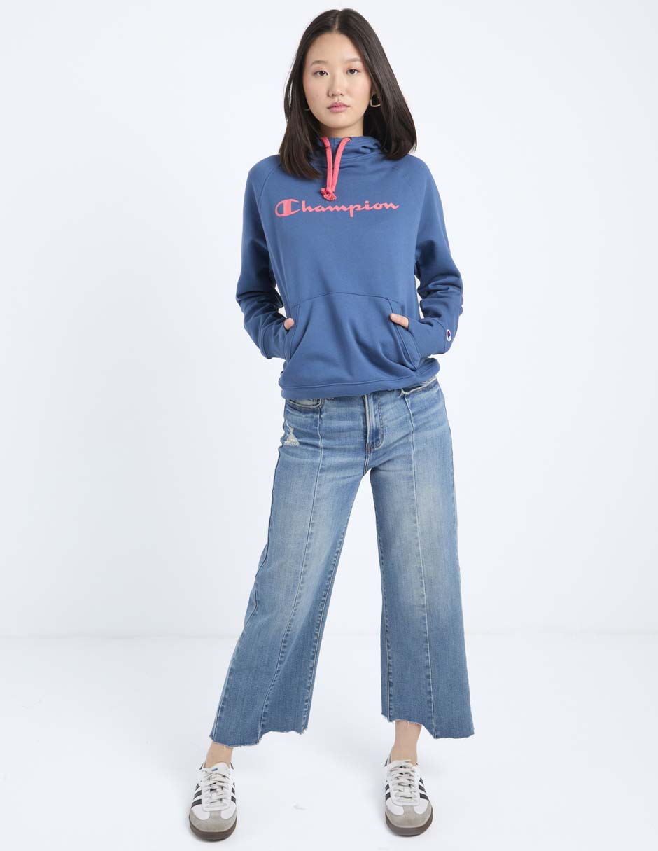 Sudadera con capucha y bolsa Champion para mujer