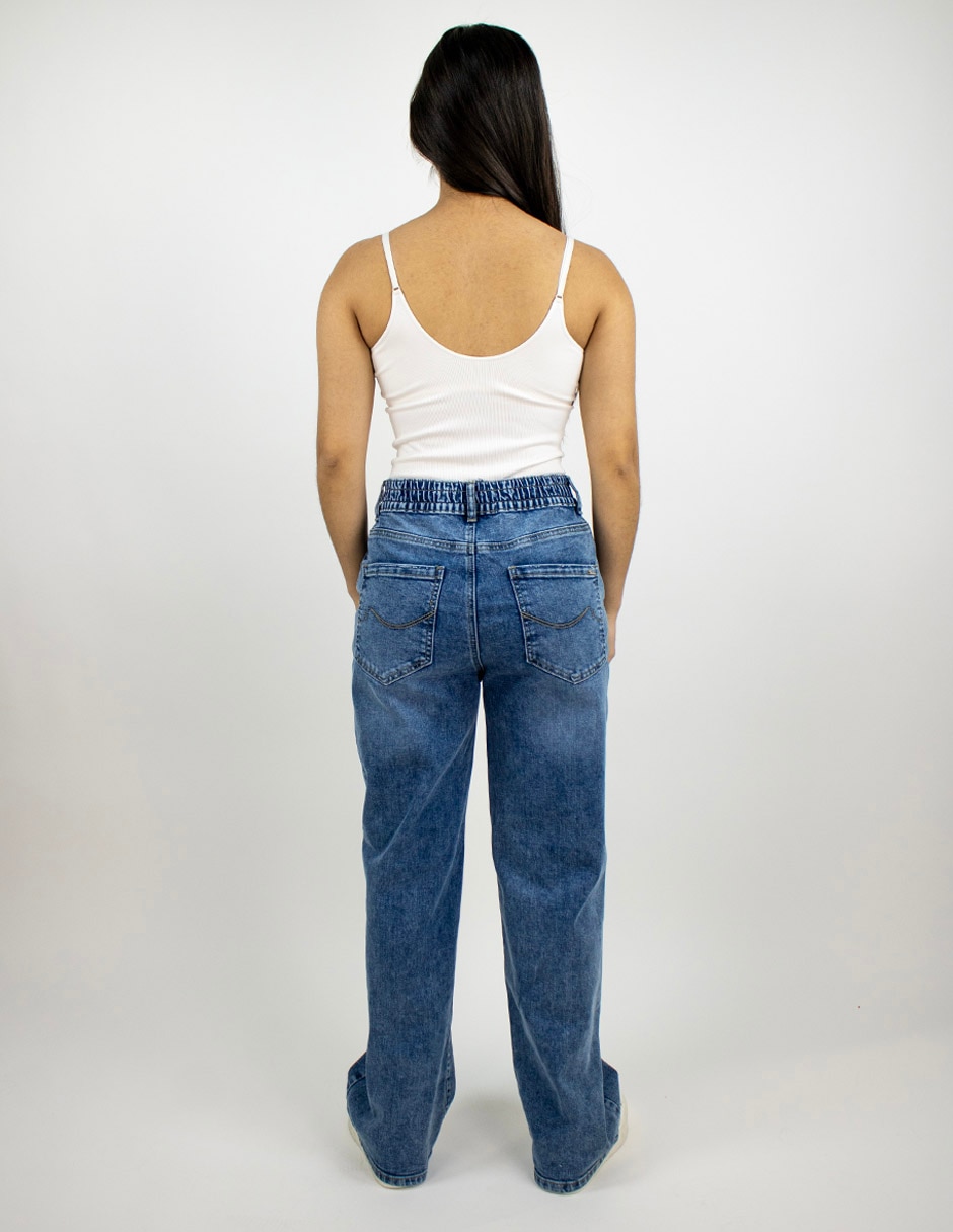 Jeans wide leg para mujer 4