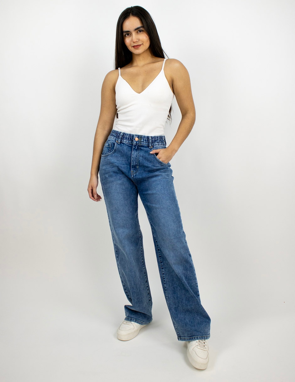 Jeans wide leg para mujer 3