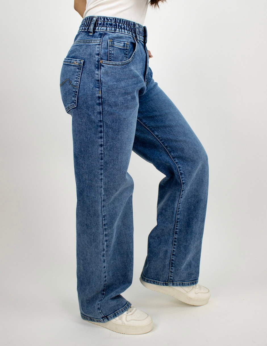 Jeans wide leg para mujer 2