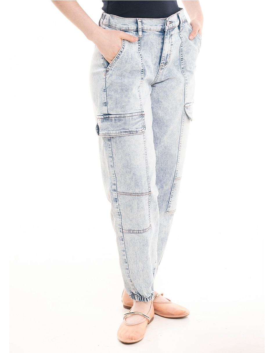 Jeans cargo baggy Madden Girl JO354X-ZZ7SU ACDN para mujer