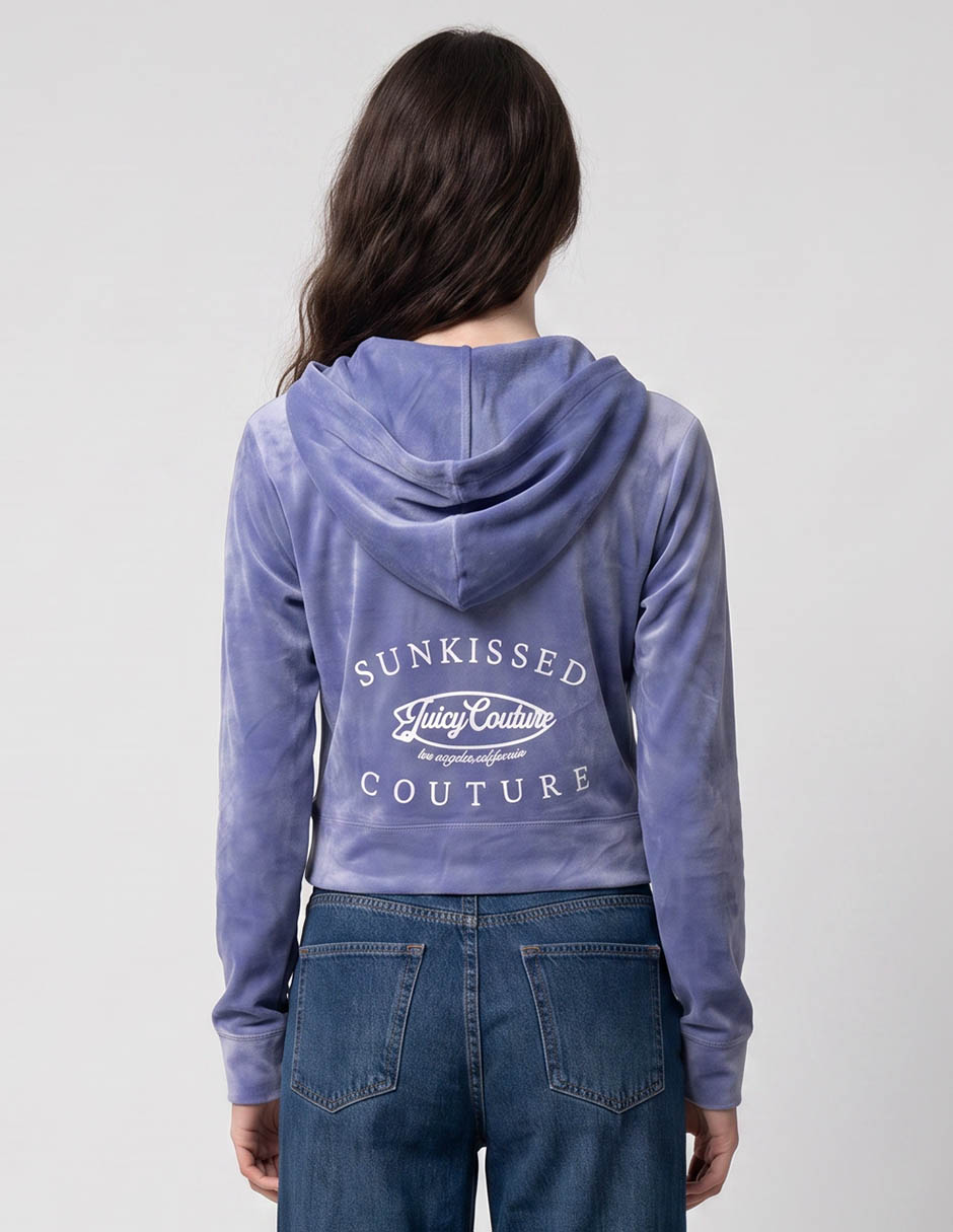Sudadera con capucha y bolsa para mujer 2