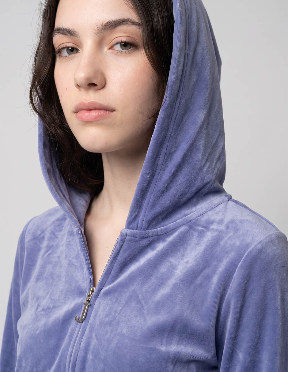 Sudadera con capucha y bolsa para mujer 4
