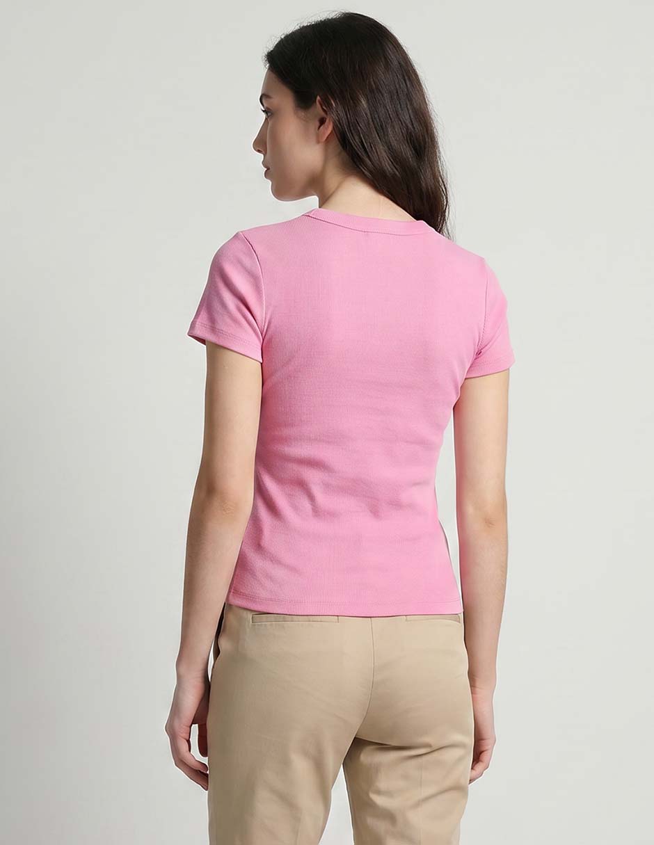 Playera manga corta Old Navy cuello redondo para mujer
