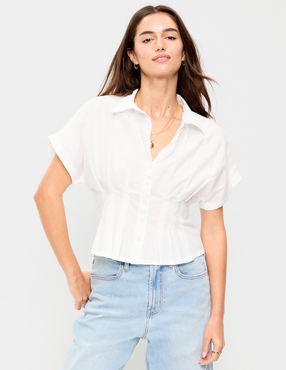 Blusa manga corta para mujer Blusa manga corta para mujer