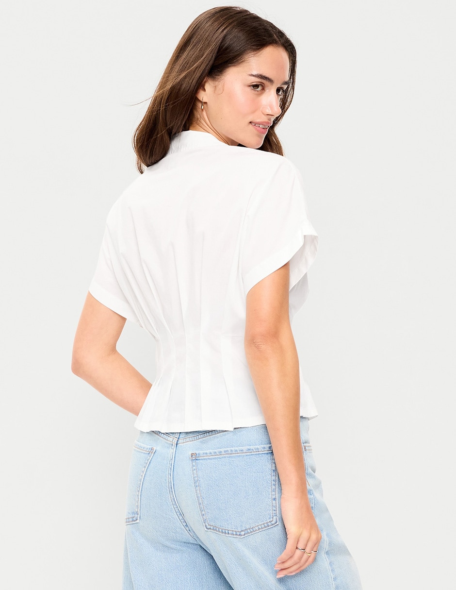 Blusa Old Navy manga corta para mujer