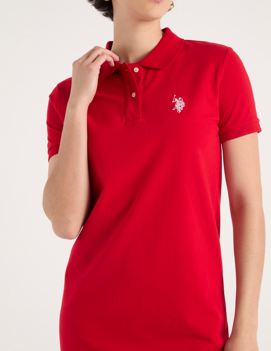 Vestido corto casual Us Polo para mujer