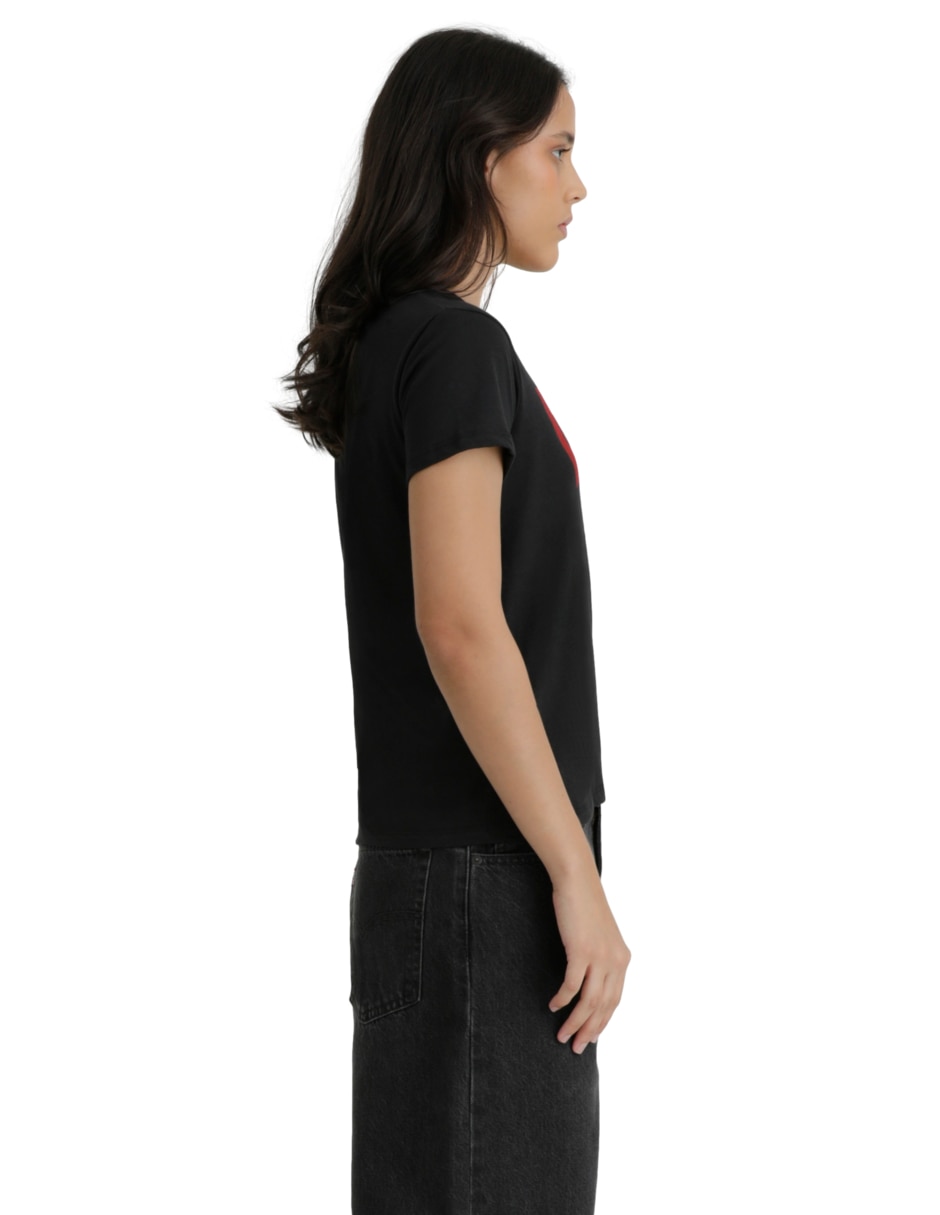 Playera manga corta Levi's cuello redondo para mujer