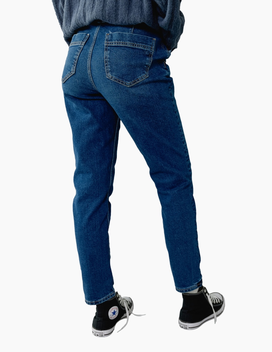 Jeans mom para mujer 2