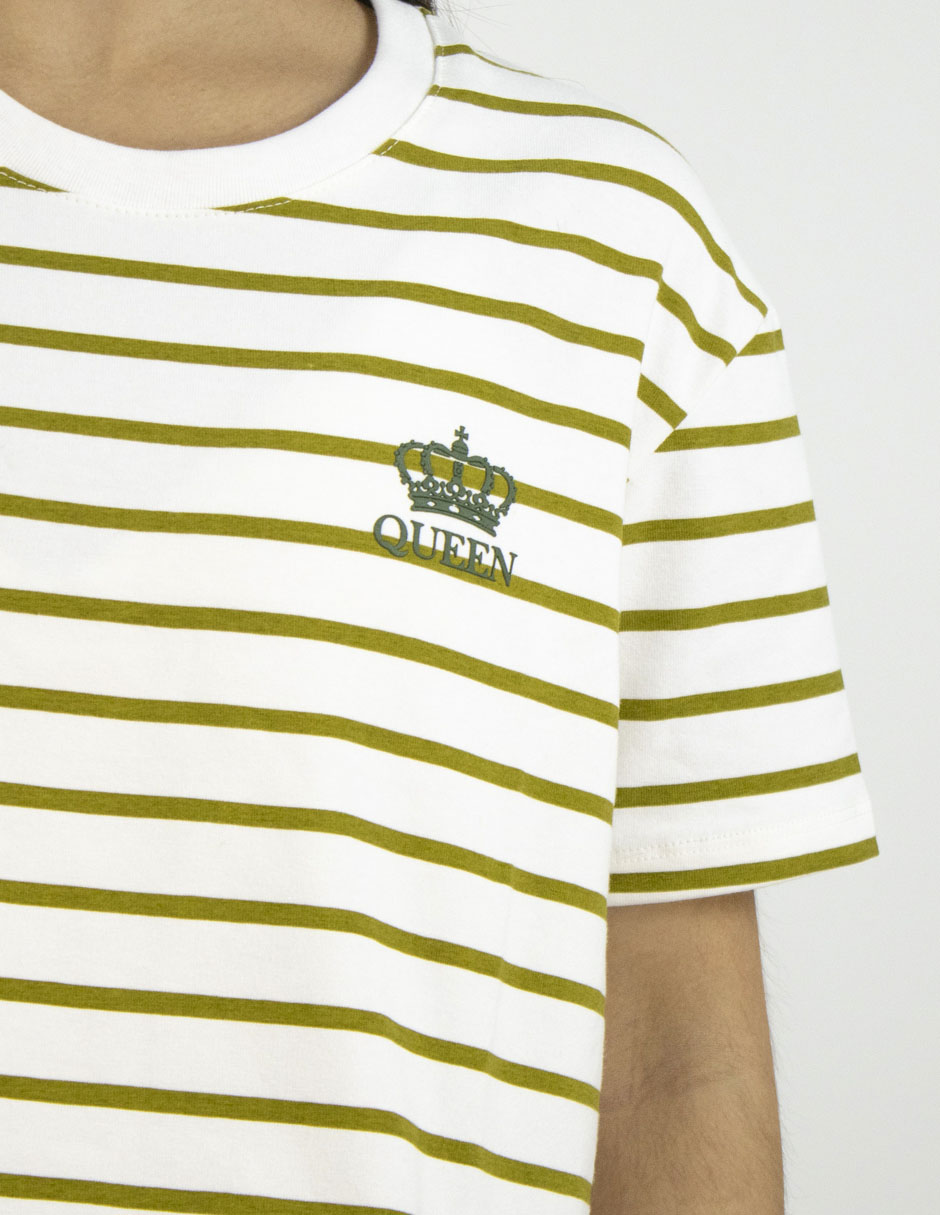 Playera manga corta Furor cuello redondo para mujer