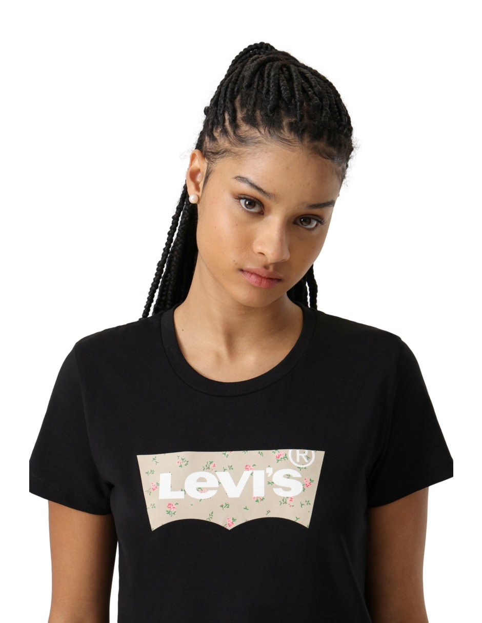 Playera manga corta Levi´s cuello redondo para mujer