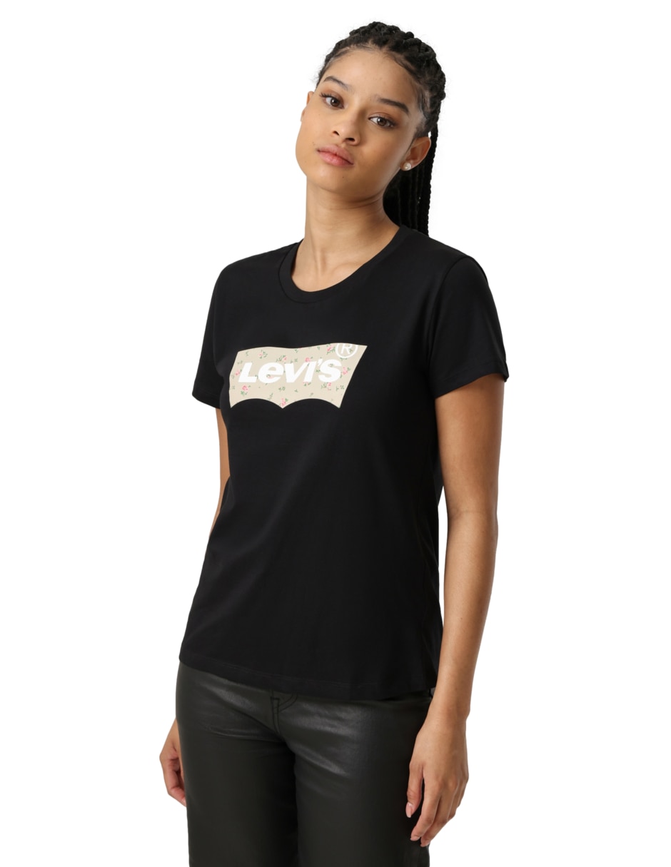 Playera manga corta Levi´s cuello redondo para mujer