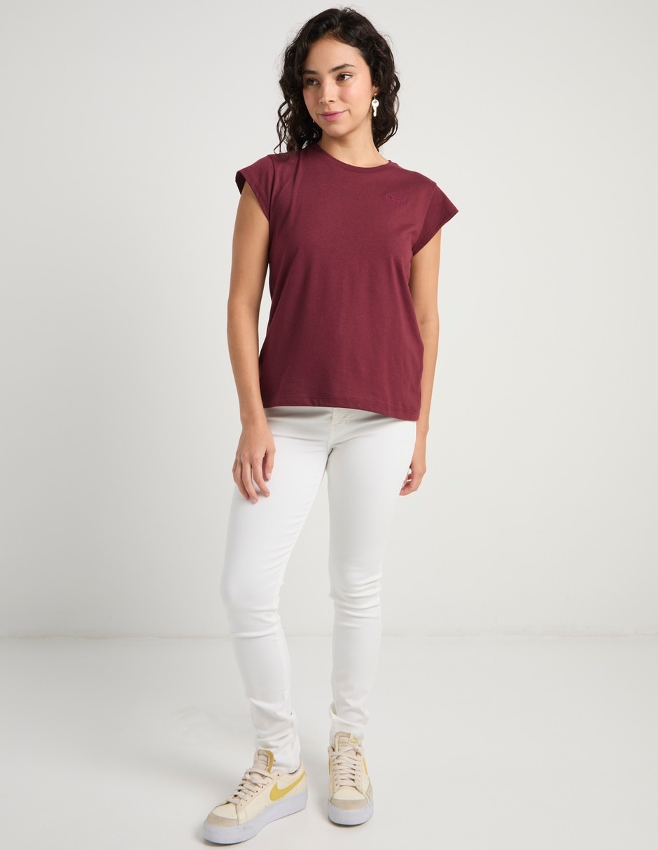 Jeans super skinny cintura Oggi para mujer