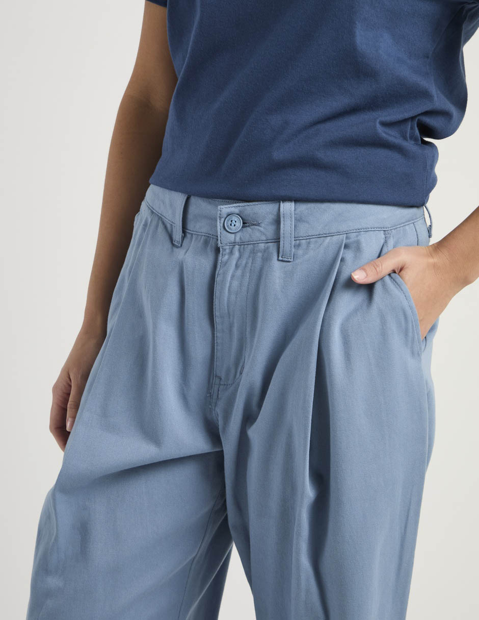 Jeans baggy cintura Oggi para mujer