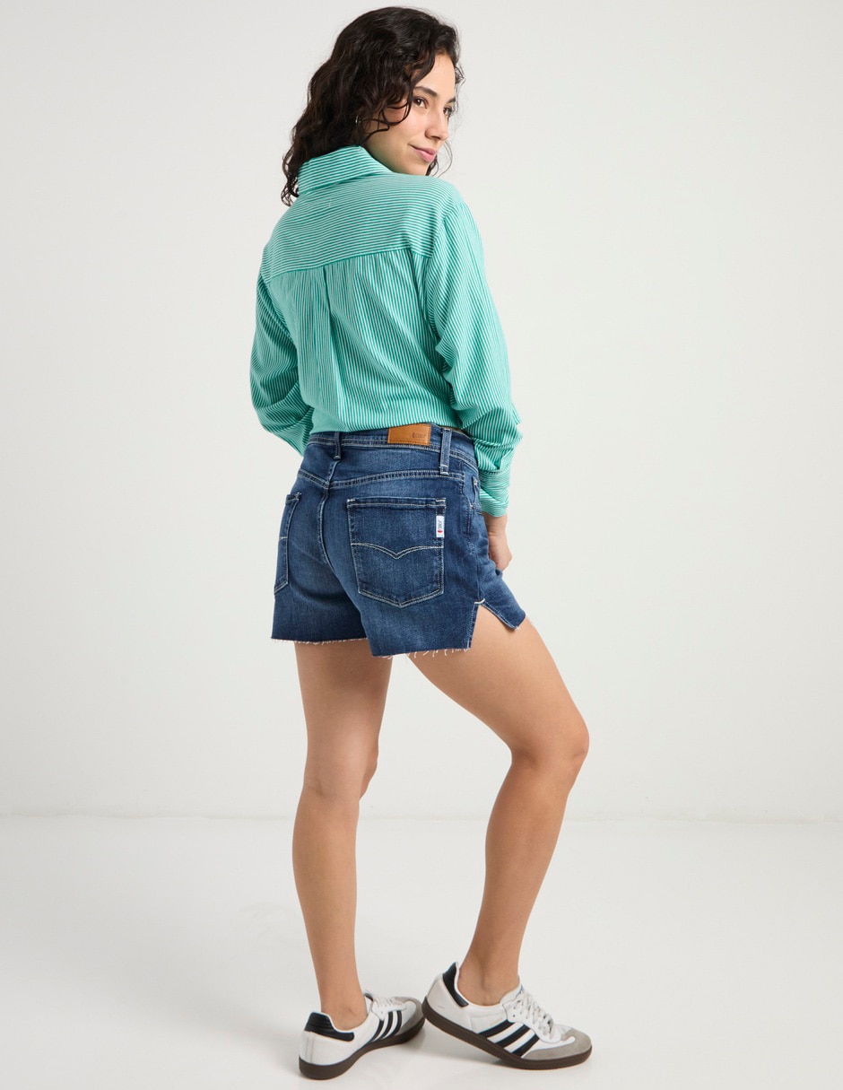 Short Oggi de mezclilla para mujer