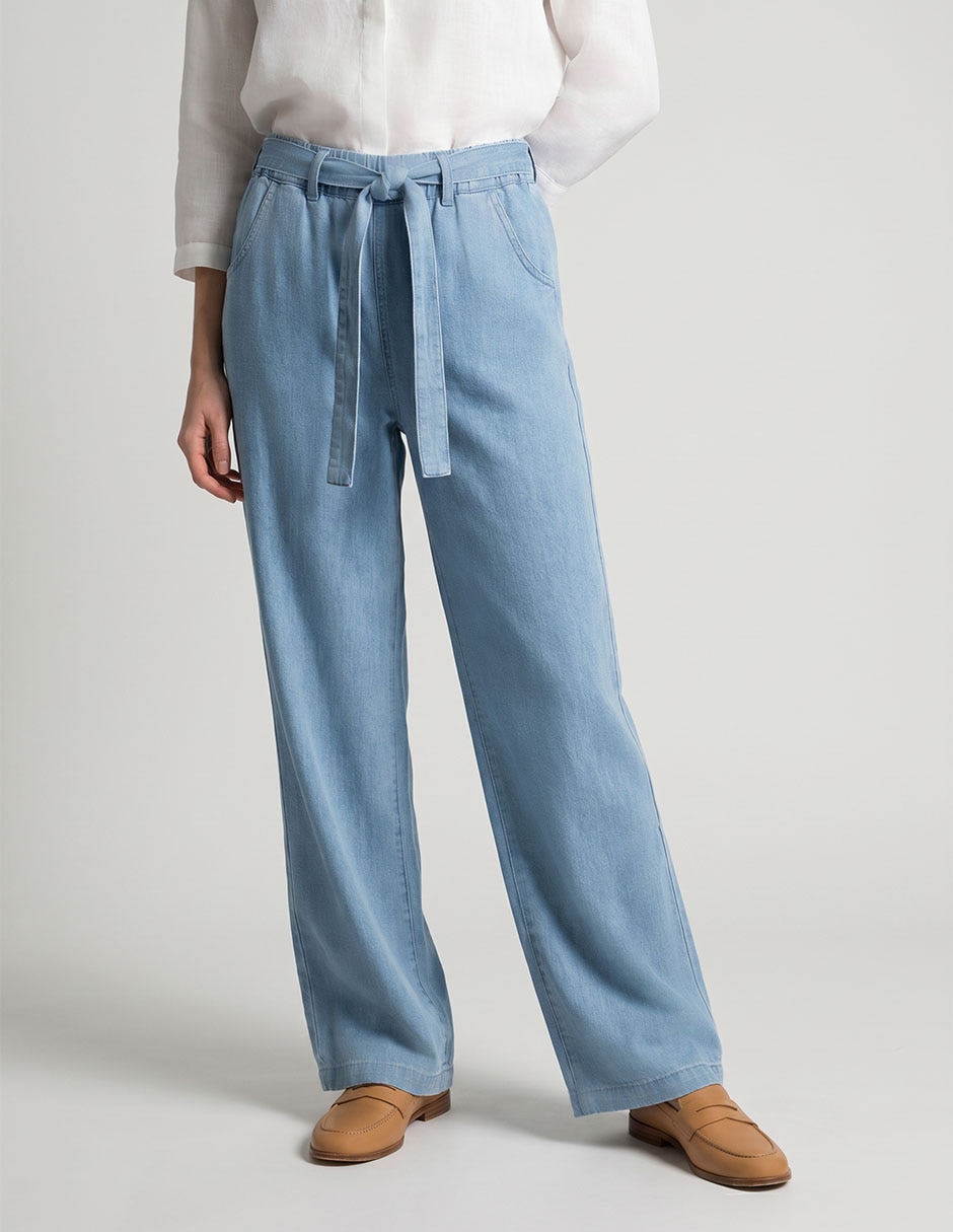 PANTAL N REGULAR WIDE LEG PARA MUJER