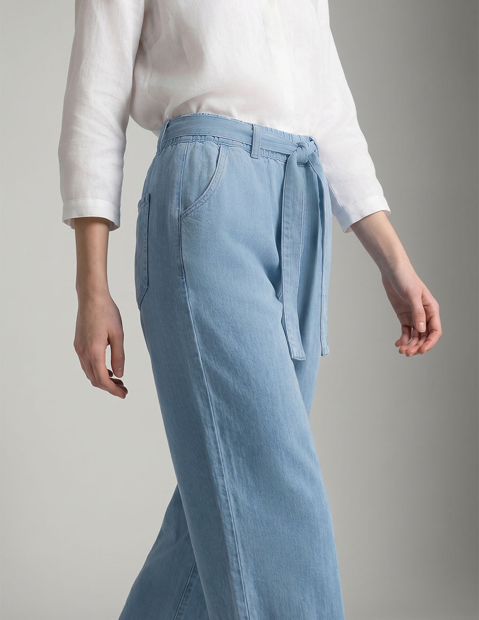 PANTAL N REGULAR WIDE LEG PARA MUJER