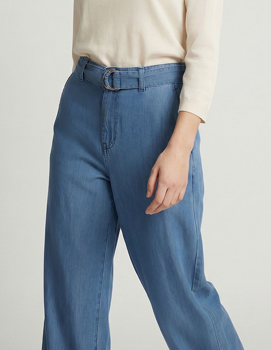 Jeans relaxed amplio Nyd para mujer
