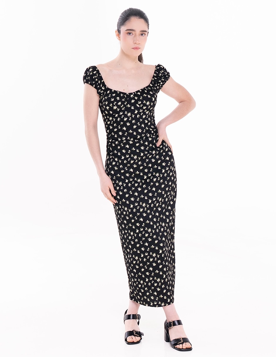 Vestido 3/4 casual summer para mujer 4