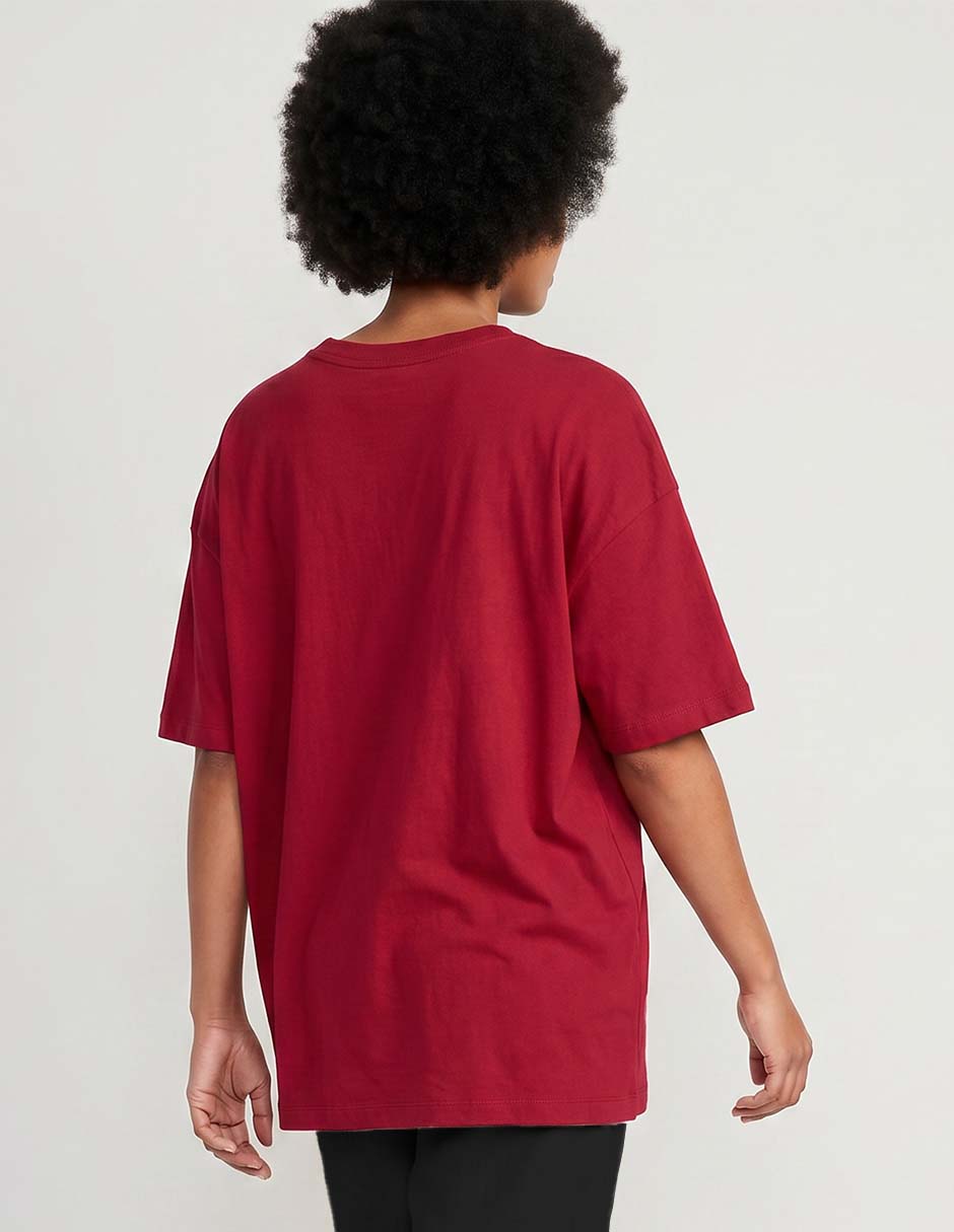 Playera manga corta cuello redondo mujer 4